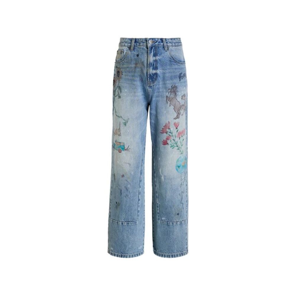 Found Blue Denim - Regular & Straight-Leg Jeans Men